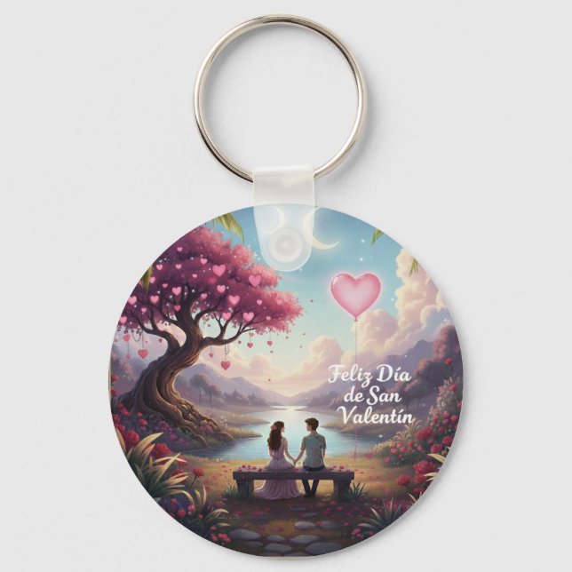 Valentine’s Day Love Keychain (Front)