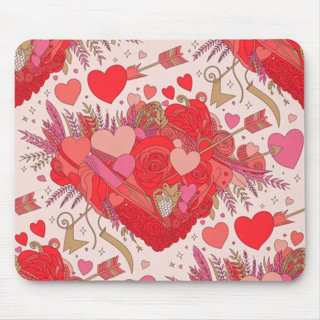 Valentine’s Day Mousepad | Romantic (Front)