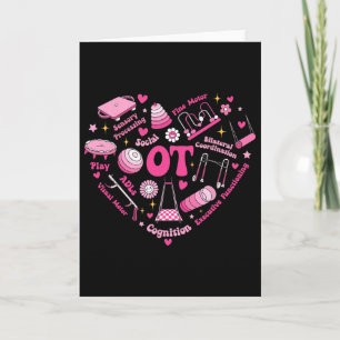 Valentine’s Day Ot Therapist Pediatric Occupationa Card