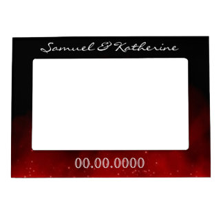 Valentine’s Day Personalized Couple Name & Date Magnetic Frame