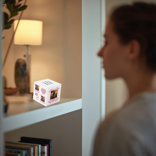 Valentine’s Day Personalized Photo Cube