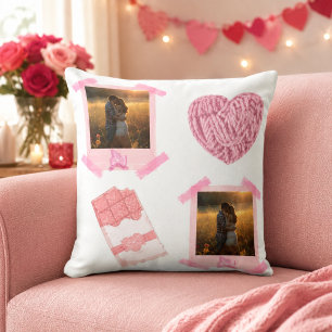 Valentine’s Day Personalized Throw Pillow