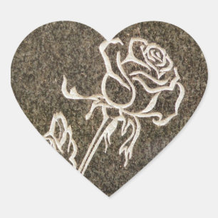 Valentine’s Day Rose Sticker