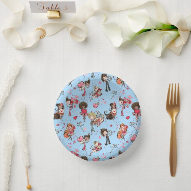 Valentine’s Day School Party Paper Bowls (Wedding)