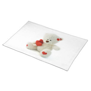 Valentine’s Day Teddy Bear Placemat