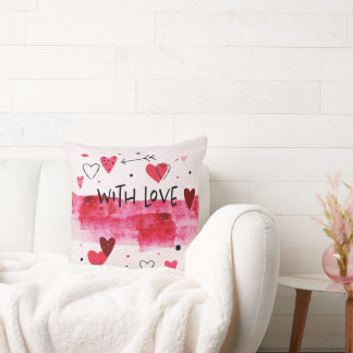 Valentine´s day throw pillow