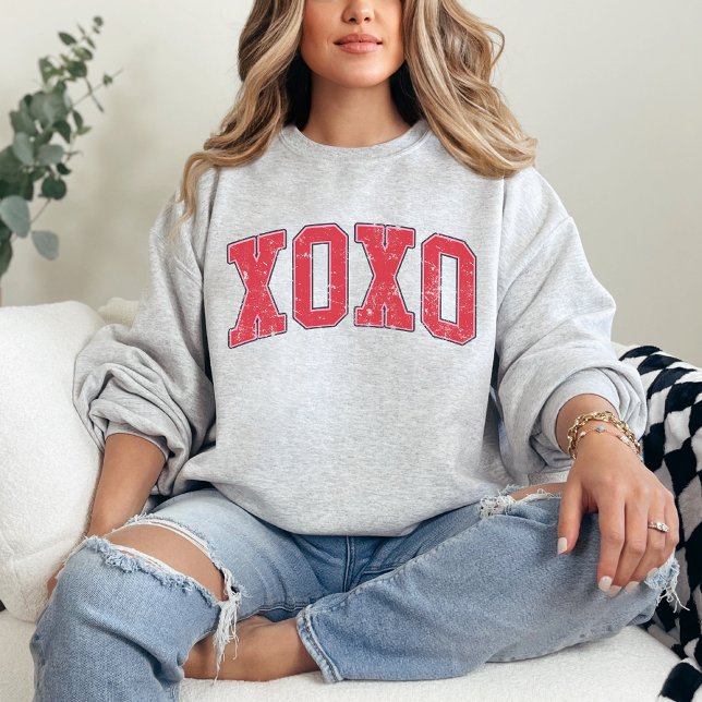 Valentine’s Day xoxo shirt, Valentine's gift Sweatshirt (Creator Uploaded)