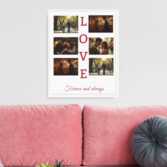 Valentine’s Gift – Romantic Wall Art for Couples (Insitu(LivingRoom))