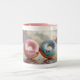 Valentine’s Sweetheart Donut Two-Tone Coffee Mug