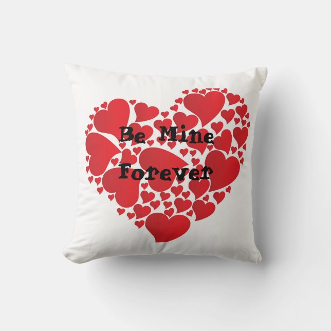 Valentine show love throw pillow (Front)