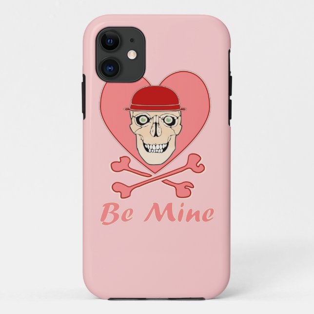 Valentine Skull iPhone case (Back)