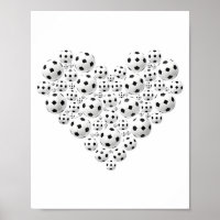 Valentine Soccer Heart Drip Srt Love Valentines Da