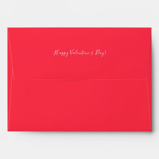 Valentine | Strawberry Sweet | Pre-addressed Envelope | Zazzle