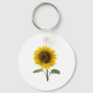 Valentine Sunflower Keychain