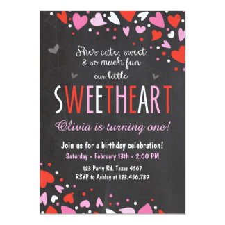 valentines birthday invitations