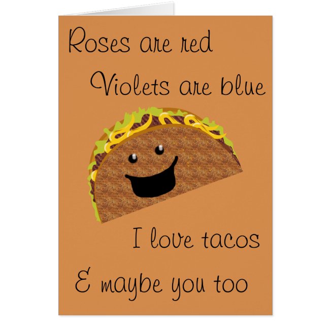 Valentine Tacos