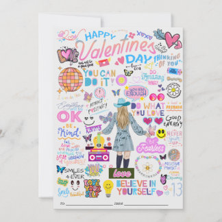 VALENTINE TAY-INSPIRED CARD