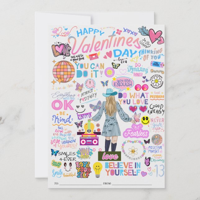 VALENTINE TAY-INSPIRED CARD (Front)