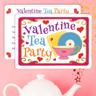 Valentine Tea Party Invitation