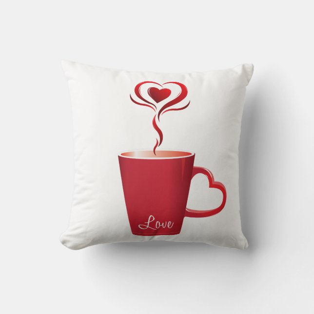 Valentine Throw Pillow (Front)