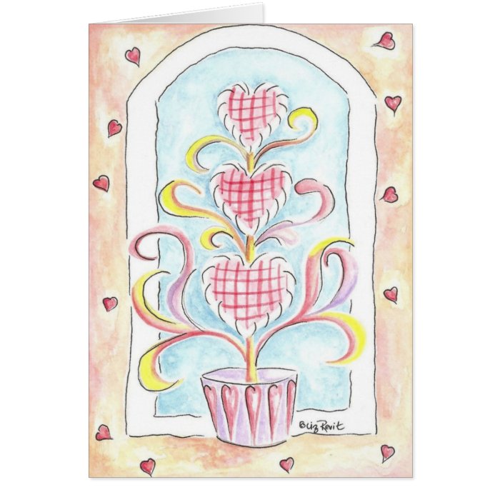 Valentine Topiary Cards