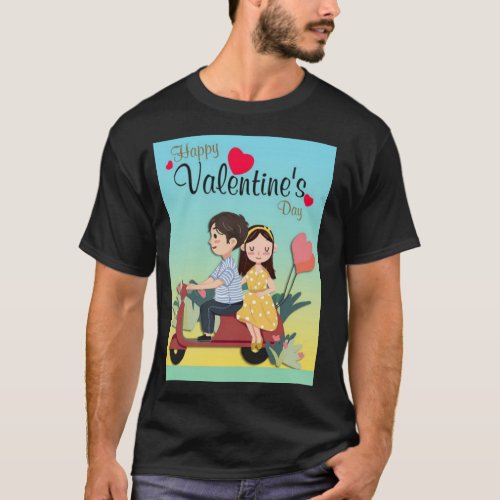 Valentine tshirts for couples 