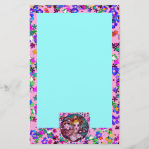 VALENTINE VENETIAN MASQUERADE MASKS STATIONERY