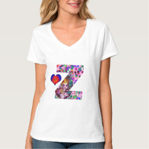 VALENTINE VENETIAN MASQUERADE MONOGRAM M LETTER T-Shirt