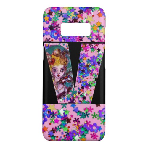 VALENTINE VENETIAN MASQUERADE MONOGRAM V LETTER Case_Mate SAMSUNG GALAXY S8 CASE