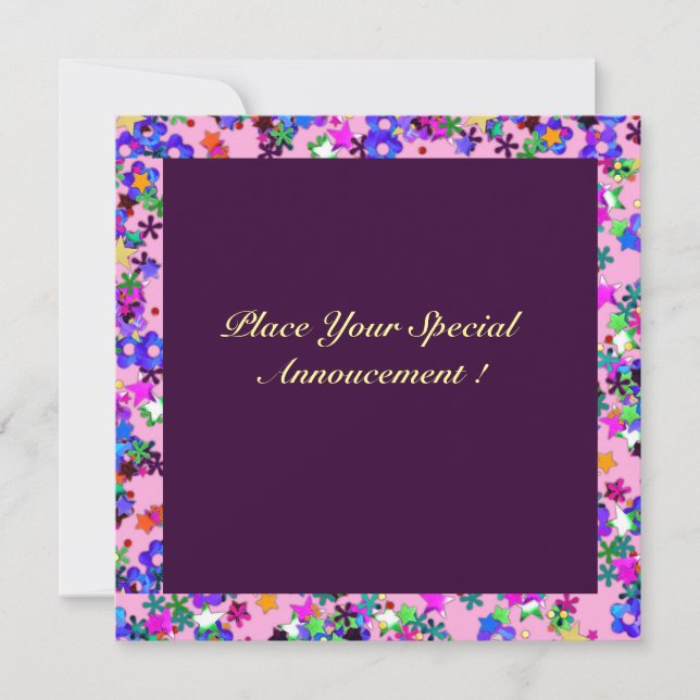 VALENTINE VENETIAN MASQUERADE PARTY INVITATION (Front)