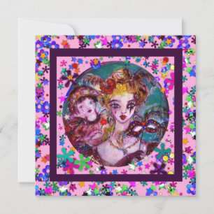 VALENTINE VENETIAN MASQUERADE PARTY INVITATION