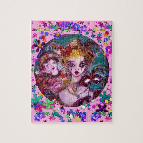 VALENTINE VENETIAN MASQUERADE PARTY JIGSAW PUZZLE