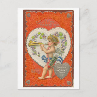 Valentine Vintage Postcard, 1910 Holiday Postcard