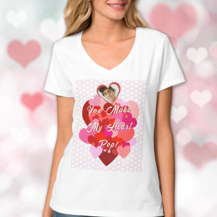 Valentine You Make My Heart Pop  T-Shirt