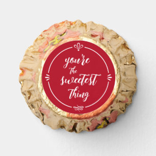 Valentine You're the Sweetest Thing Classic Red Reese's Peanut Butter Cups