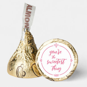 Valentine You're the Sweetest Thing Hot Pink Hershey®'s Kisses®