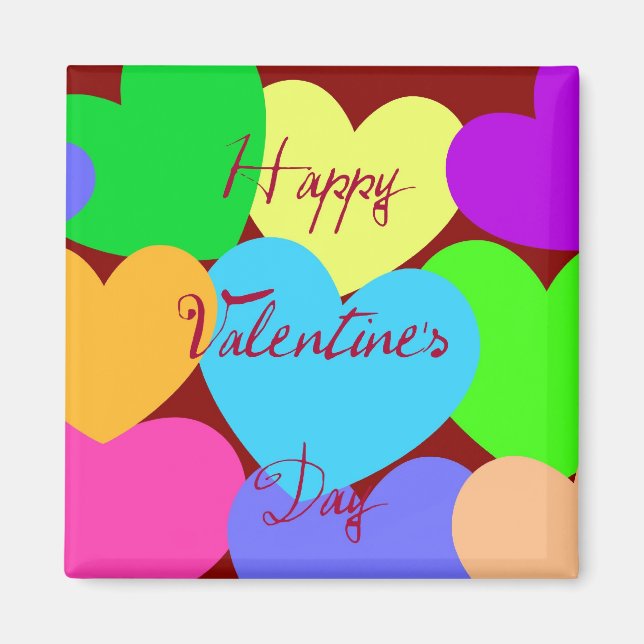 ValentineDayColors Magnet (Front)