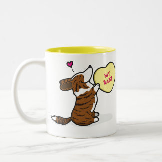 Valentine's 2015-Cardigan Corgi-Brindle Coffee Mug