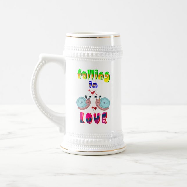 Valentines Beer Stein (Left)
