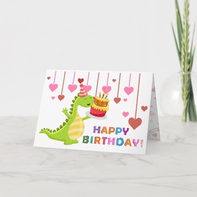 Valentine's Birthday - kids, boys,  ages 0-5 Thank You Card (Front)