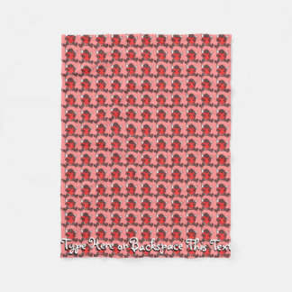 Valentines Blanket African Cupid Custom Blankets