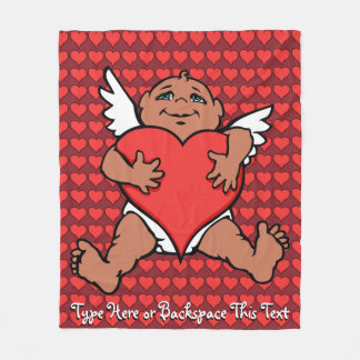 Valentines Blanket Cupid Love Custom Blankets