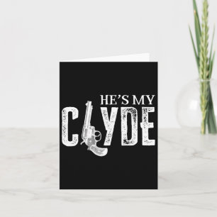 Valentines Bonnie Clyde Matching Couple Love Top  Card