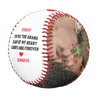 Valentine's Boyfriend Photo Baseball