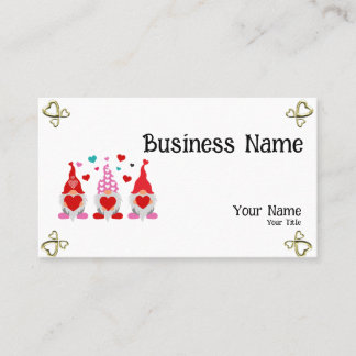 Valentine's business card