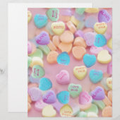 valentines candy hearts (Front/Back)