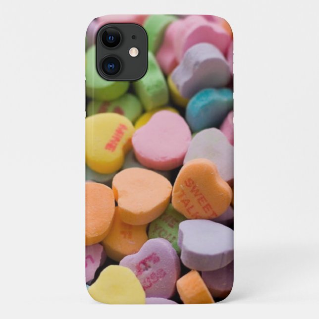 VALENTINE'S CANDY HEARTS  Case-Mate iPhone CASE (Back)