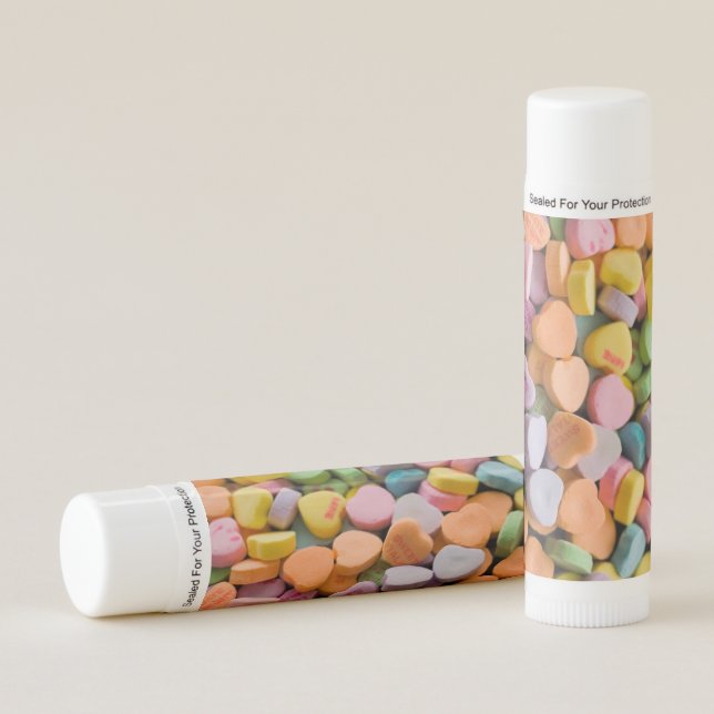 VALENTINE'S CANDY HEARTS LIP BALM (Front)