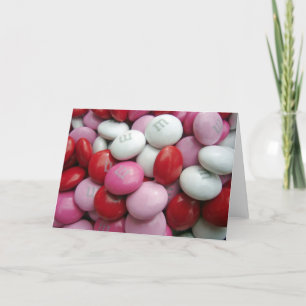 Valentine's Candy Holiday Card