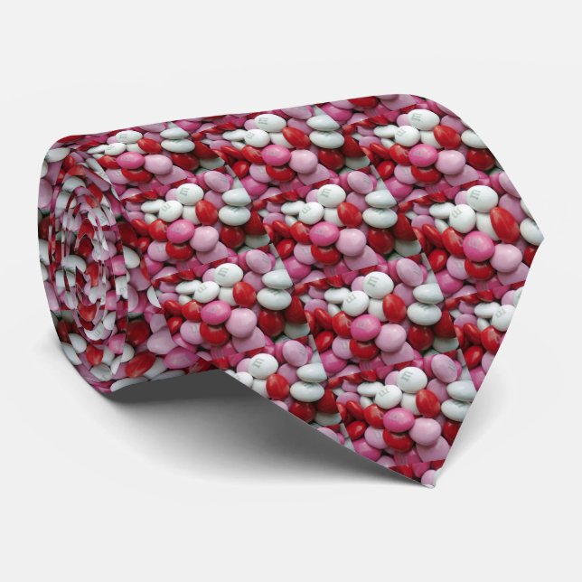 Valentine's Candy Neck Tie (Rolled)